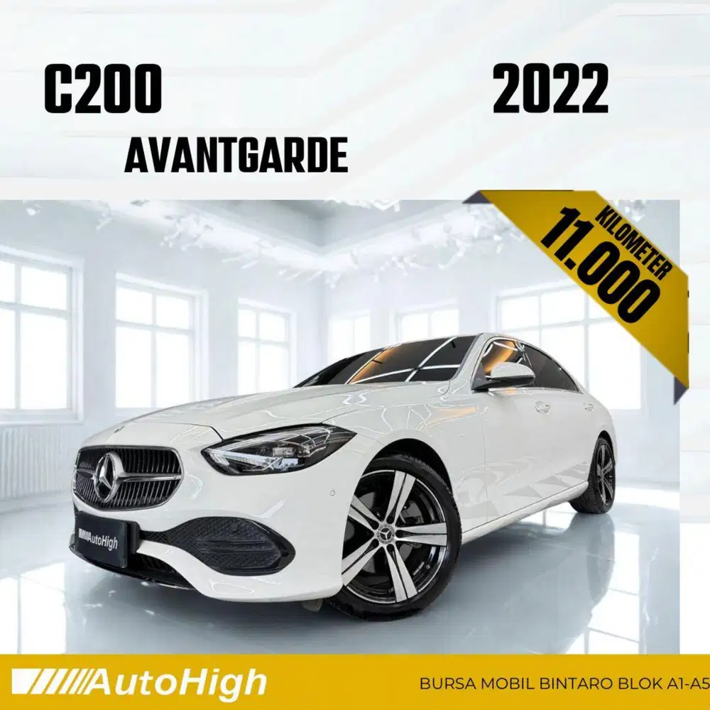 DP10% [Km11.000] C200 Avantgarde 2023 White Reg 2024 #AUTOHIGH