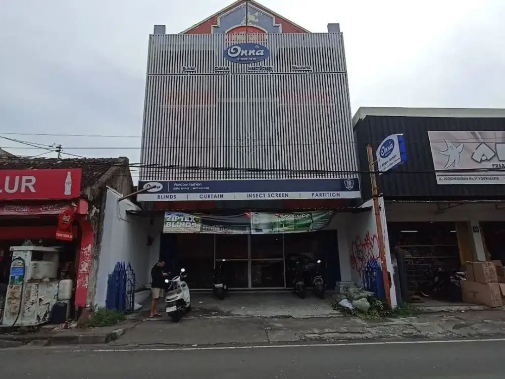 BU jual cepat ruko pinggir jalan kemetiran kidul dagen Gedong Tengen Jogonegaran