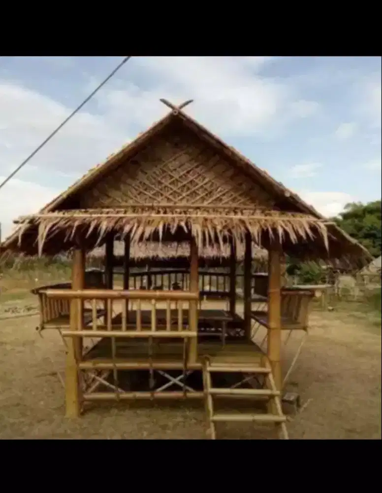 Gazebo Kulineran Model Cakruk (2,5x4 mtr)