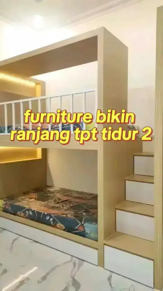 Bikin Furniture ranjang tempat tidur 2