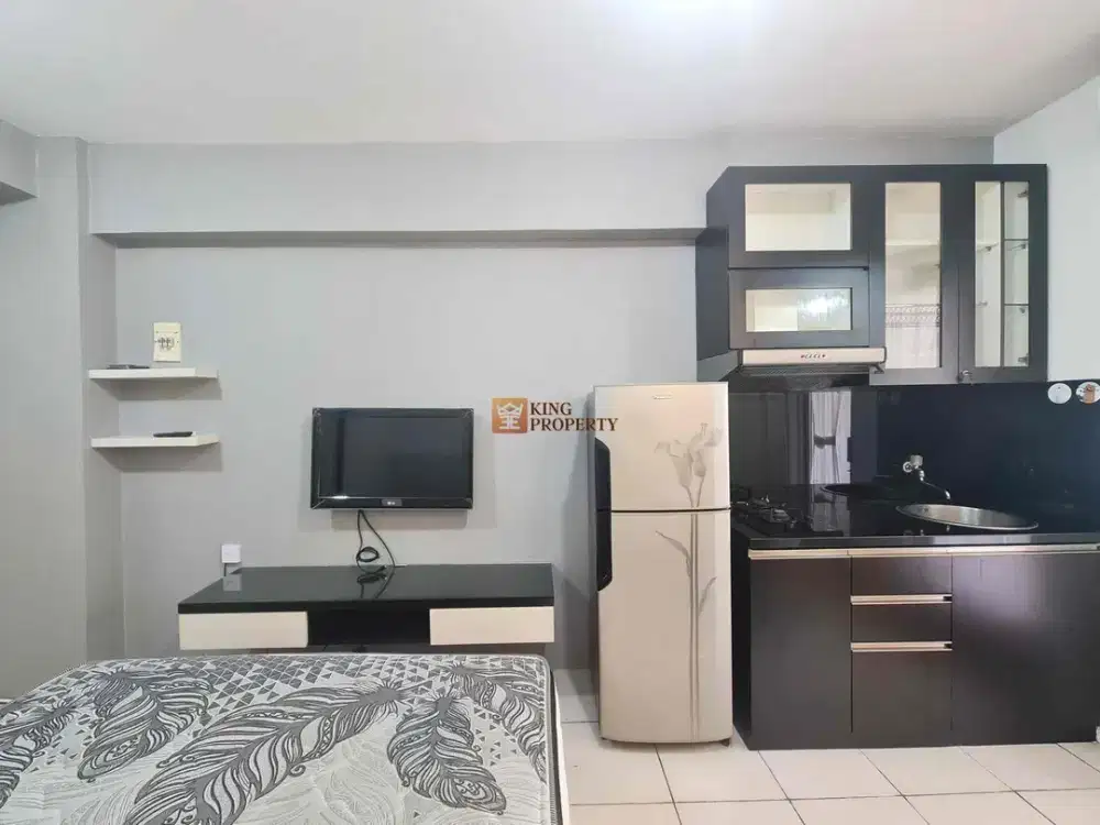 Unit Baru! Disewa Studio 21M² Full Furnished, View Pool Favorit Apartemen Green Bay Pluit Greenbay
