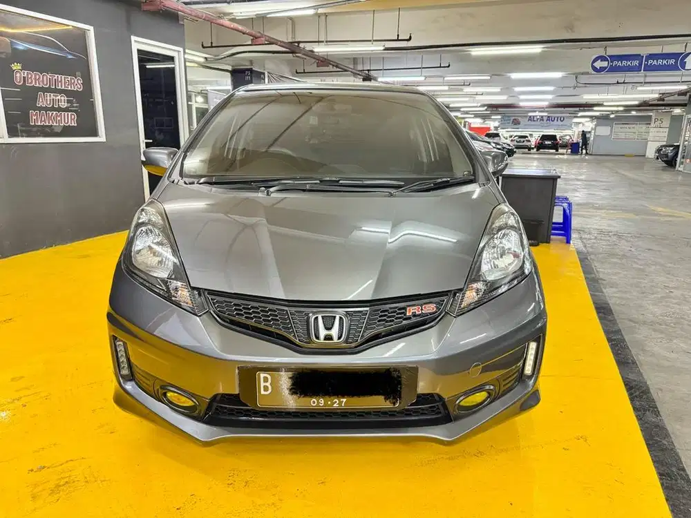 TERMURAH HONDA JAZZ RS MT MANUAL 2014 ABU (KM RENDAH TDP 10jt)