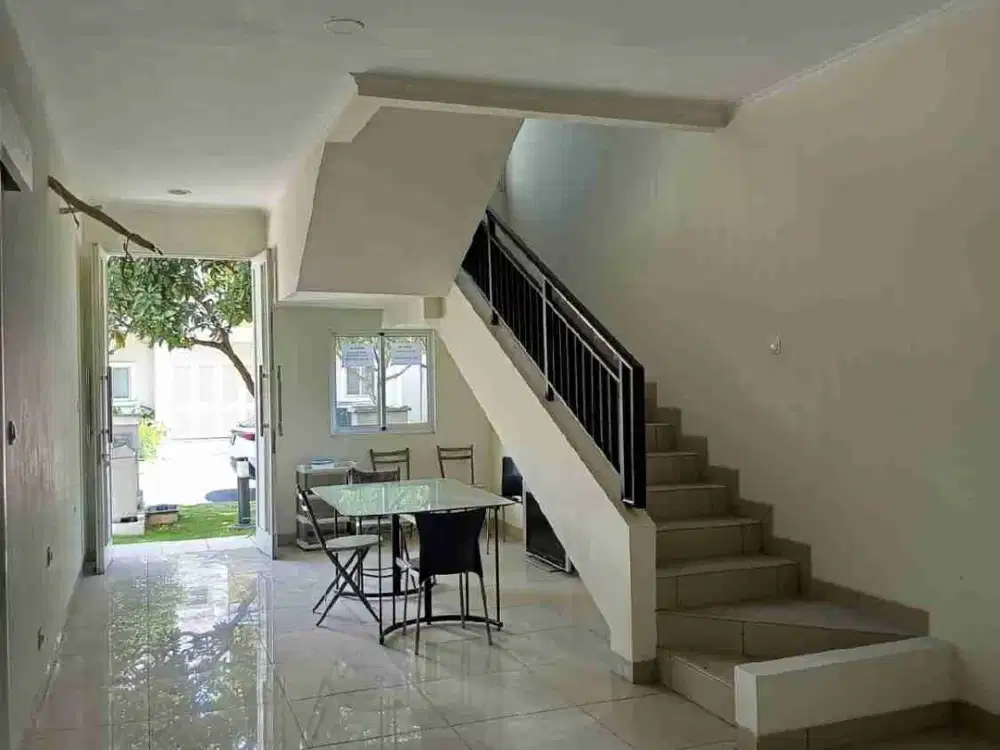 Rumah Amanda tipe 7 semi furnish dengsn KT 3 dan KM 3 (ada KM dalam KT utama) ada Bed, AC dan water heater