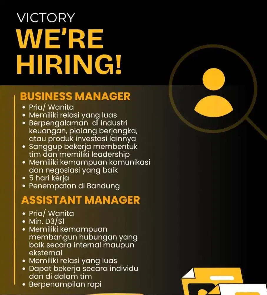 LOWONGAN KERJA BANDUNG