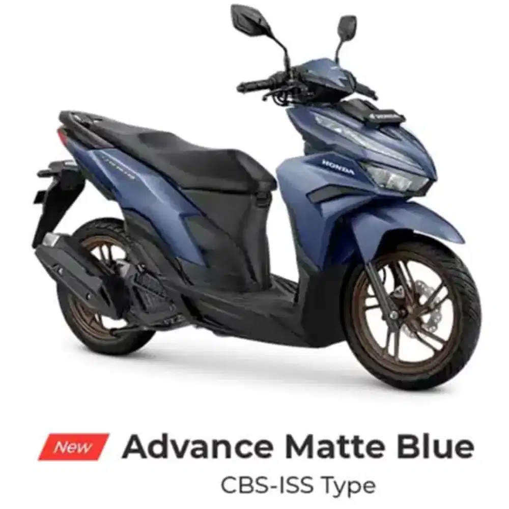 Honda Vario 125 CBS-ISS Keyless Advance Matte Blue Tahun 2024