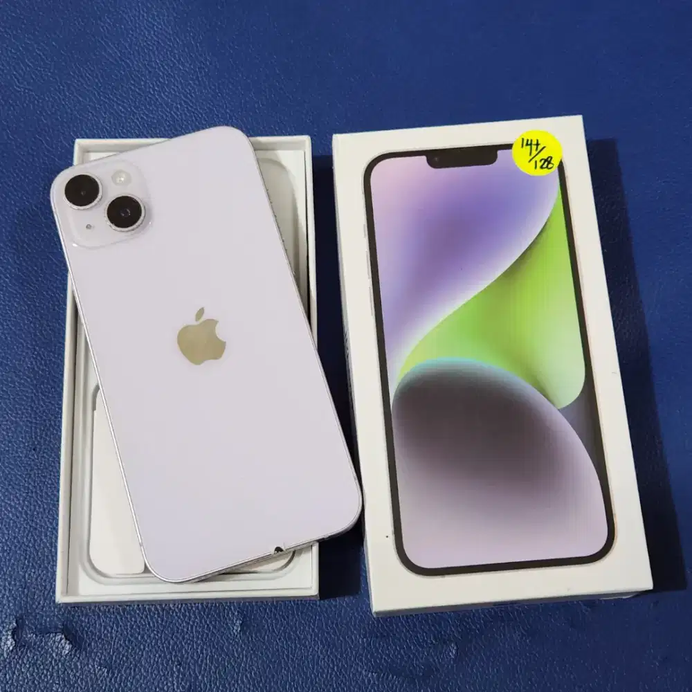 iPhone 14 plus 128gb fullset mulus