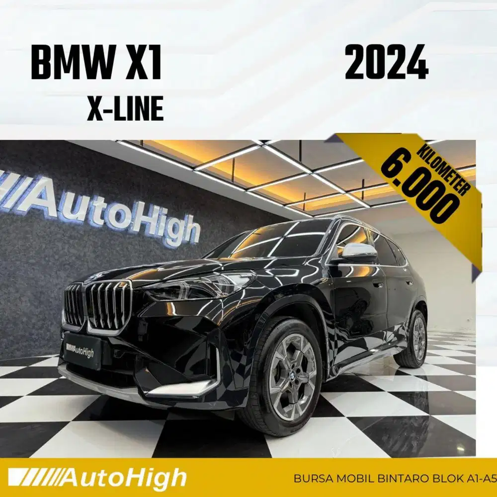 DP10% [Km6.000] X1 X-Line 2024 Black Reg 2023 #AUTOHIGH