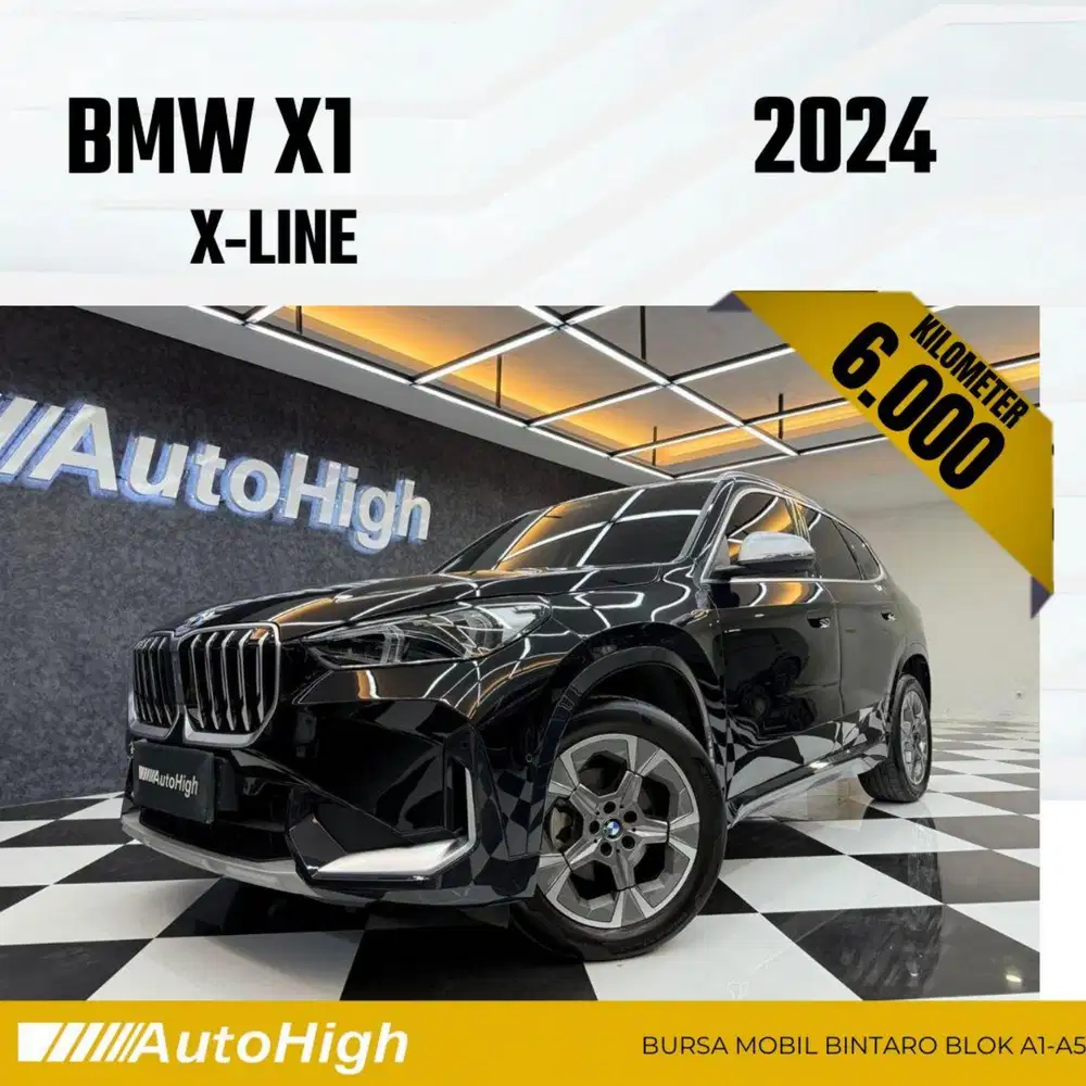 DP10% [Km6.000] X1 X-Line 2024 Black Reg 2023 #AUTOHIGH