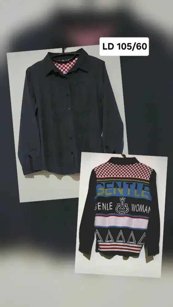 Kemeja wanita UNIQLO ESPRIT H&M VALINO DONNA dll