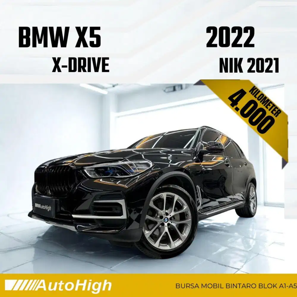DP10% [Km4.000] X5 X-Drive 7Seater 2021 Black Reg 2022 #AUTOHIGH