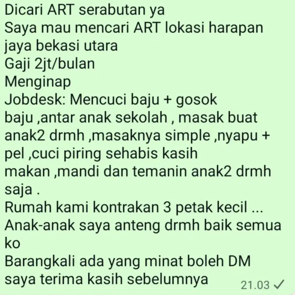 Like ART (Majikan Langsung)