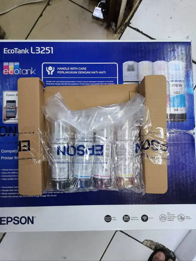 Tinta Epson 003 original loosepack