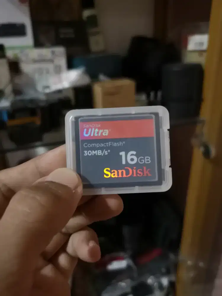 MEMORI KAMERA COMPACT FLASH CF SANDISK ULTRA 16GB