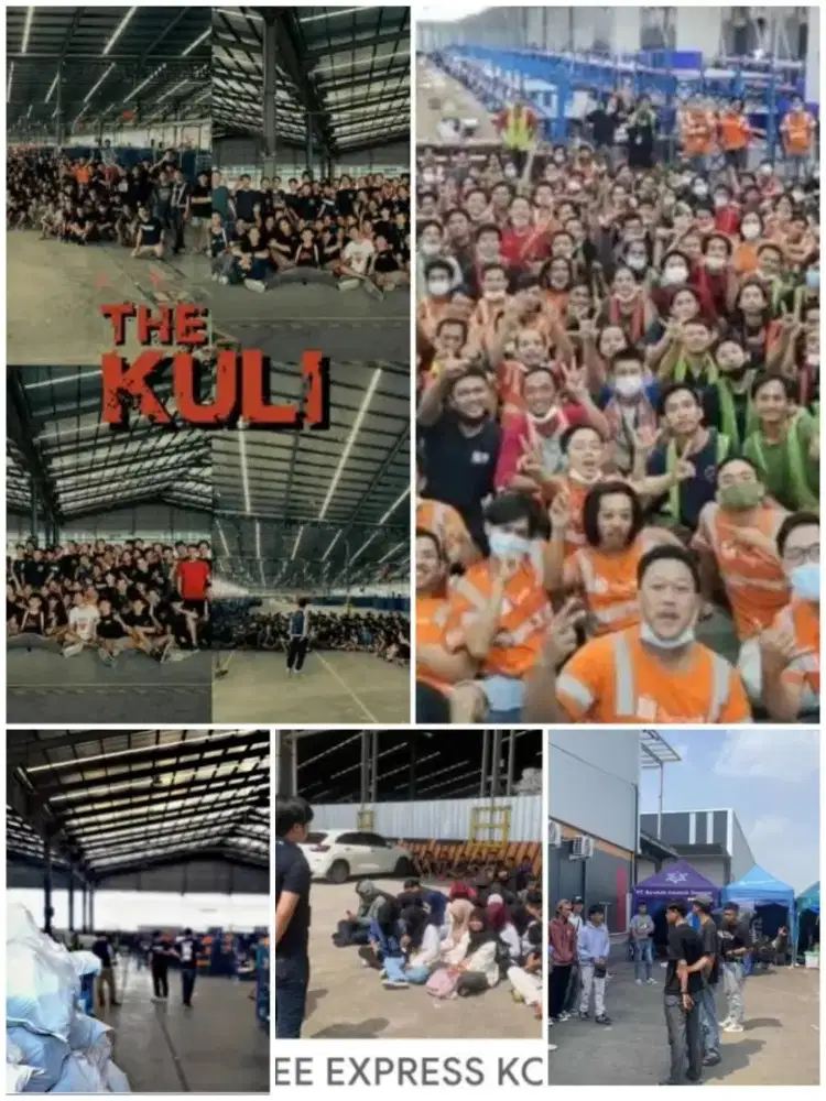 Loker bagian gudang sophee khusus cowok.