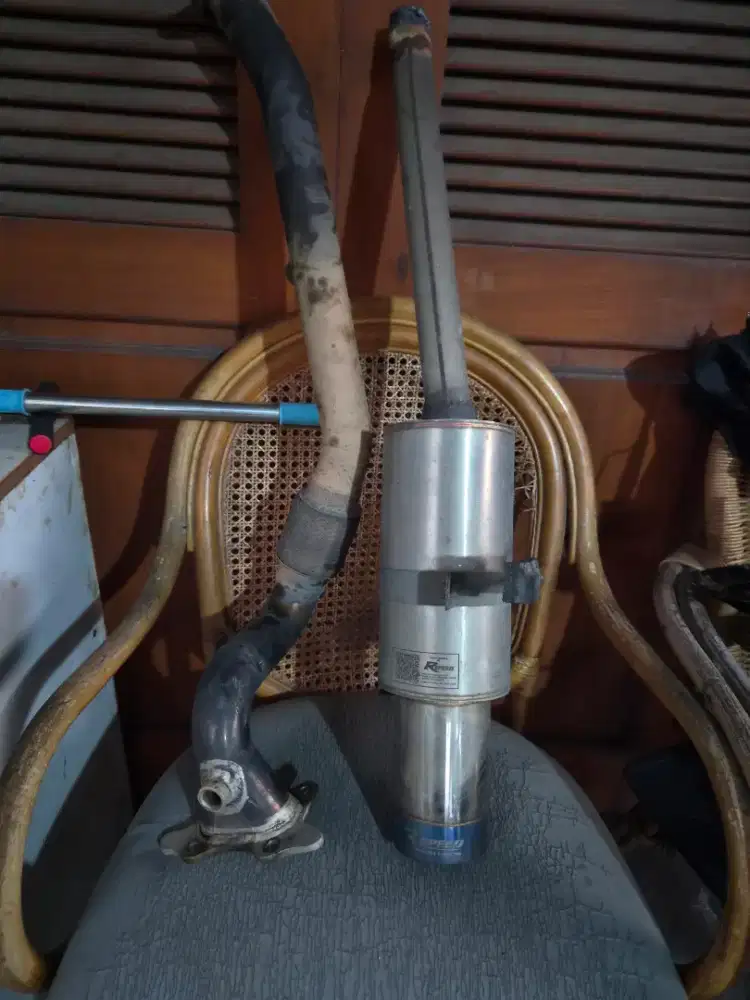 Knalpot fullset murahh suara mantapp mobilio