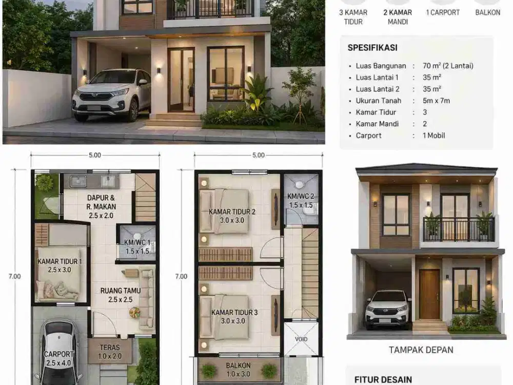 Cluster Raden Fatah Ciledug Bisa KPR Pribadi Cicil ke Owner