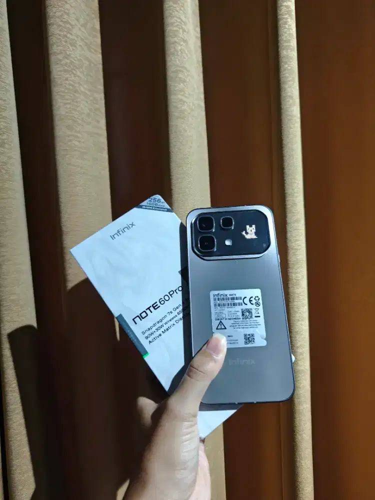 Infinix Note 60 Pro 8+8/256gb Fullset Baru Sehari