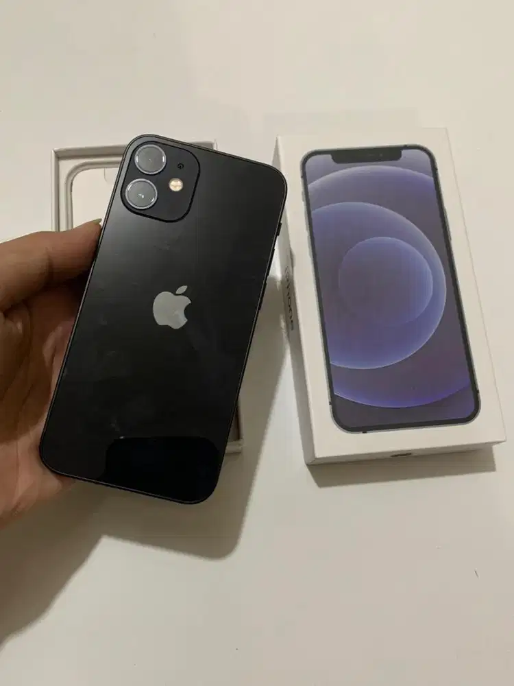 Iphone 12 mini 64gb fullset mulus no minus