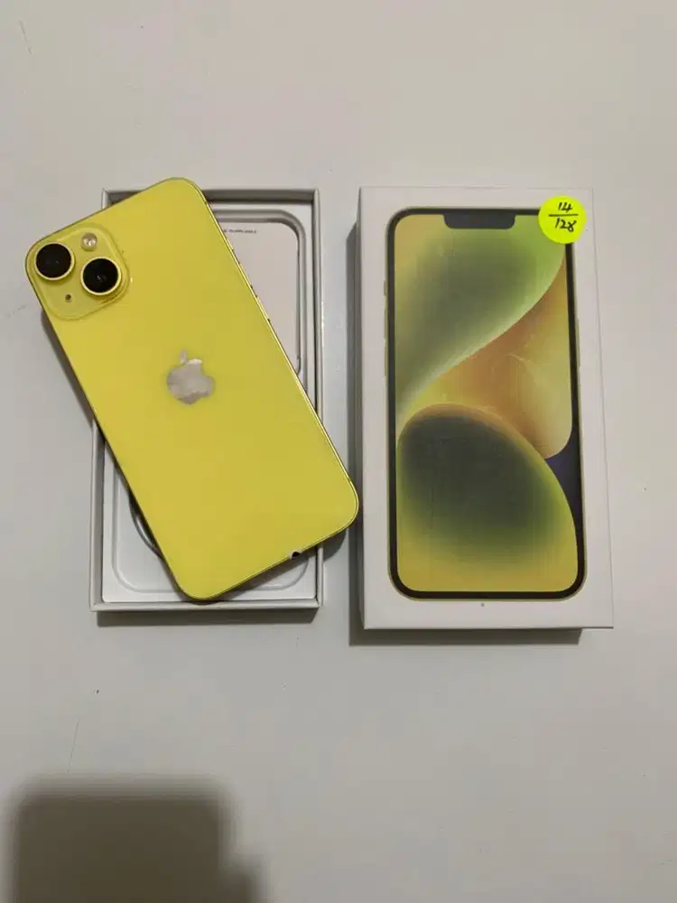 Iphone 14 128gb original fullset mulus