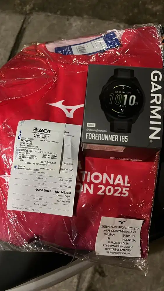 Garmin FR 165 , non music