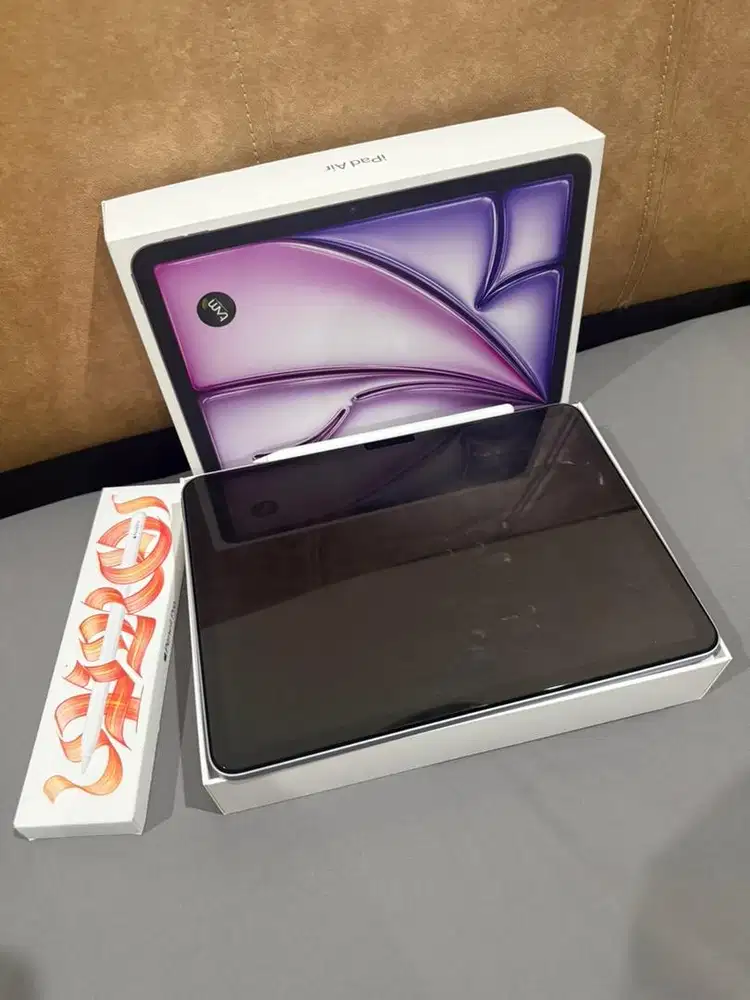 iPad Air M3 11 inch 128gb WiFi Only Purple iBox Garansi ON