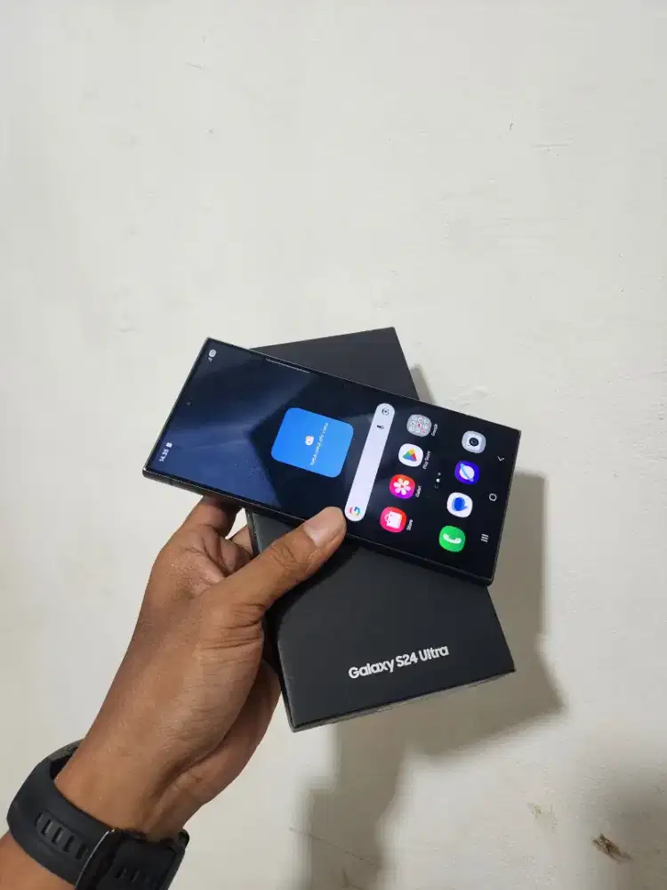Samsung s24 ultra 5g 12/1000gb sein fullset original mulus no minus