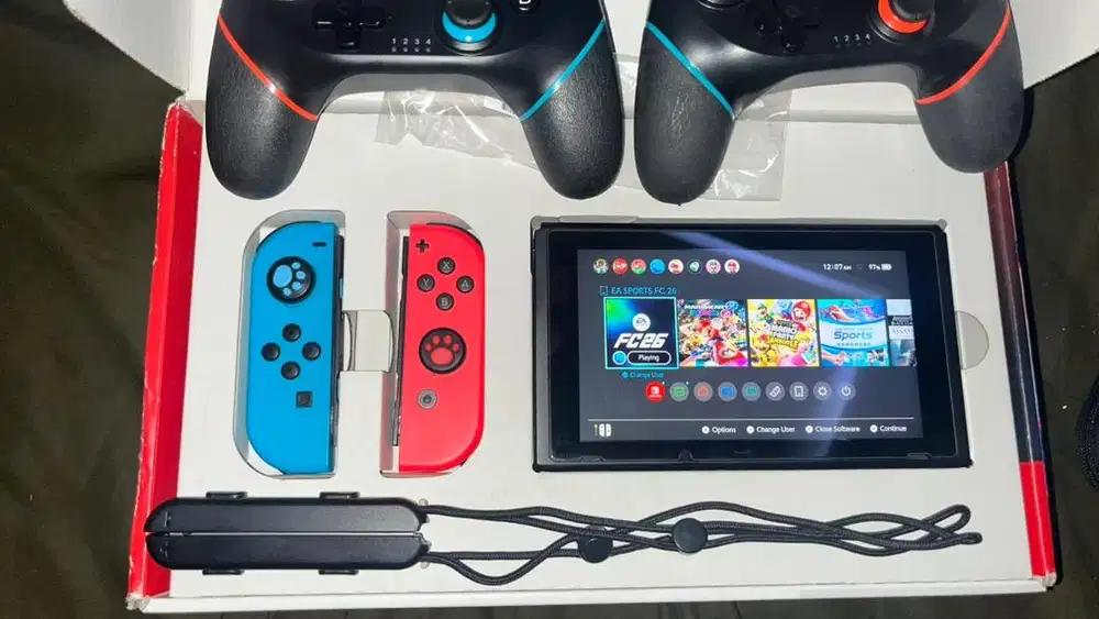 Nintendo Switch 1 V2 + Bonus