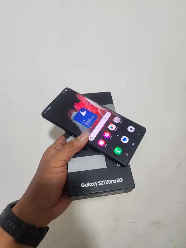 Samsung s21 ultra 5g 12/256gb fullset mulus no minus
