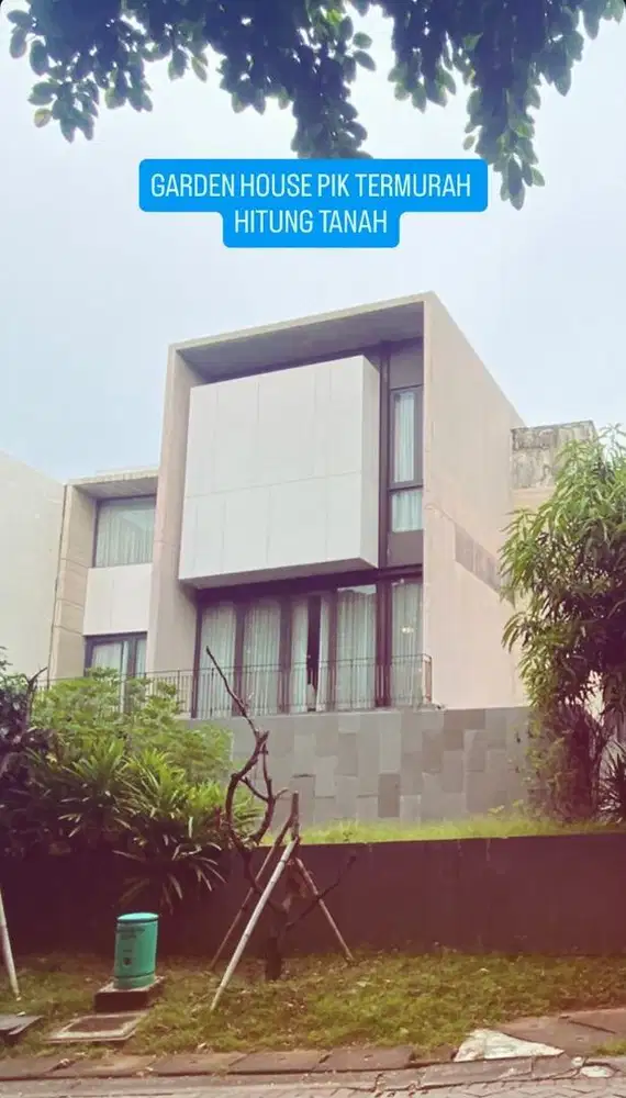GARDEN HOUSE PIK TERMURAH ADA CLUB HOUSE
