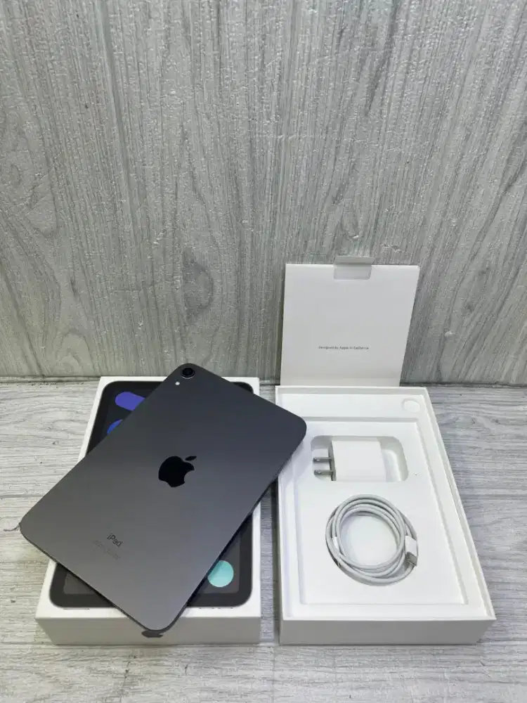 Ipad Mini 6 64 Gray Wifi Inter Second Fullset