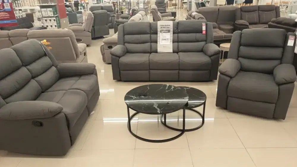 LEXUS SOFA SET RECLINER 3S+2S+1S