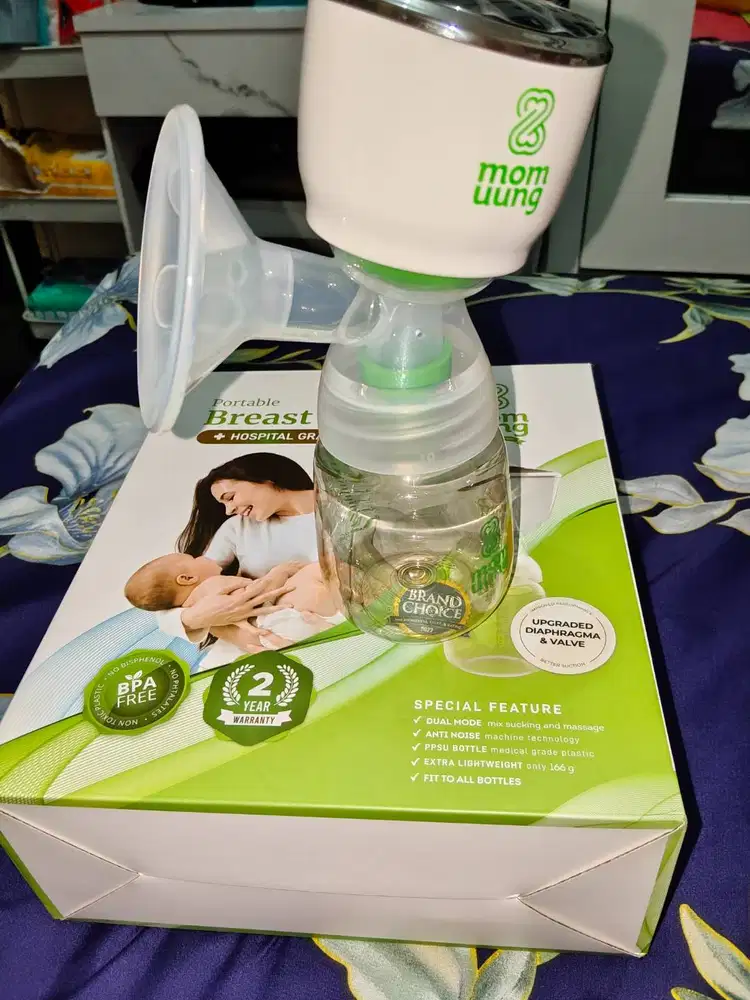 Pompa asi portable mom uung