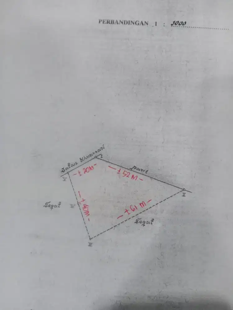 Dijual Tanah Bukit Bintang Jogja 1715m² Dekat Heha SkyView