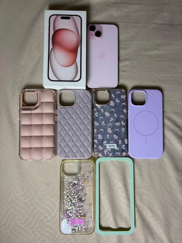 iPhone 15 128GB Pink Fullset ex ibox