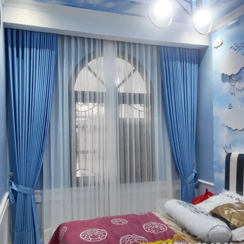 Beli Tirai Gorden Jendela Gordyn Mewah Hordeng Terbaru Murah
