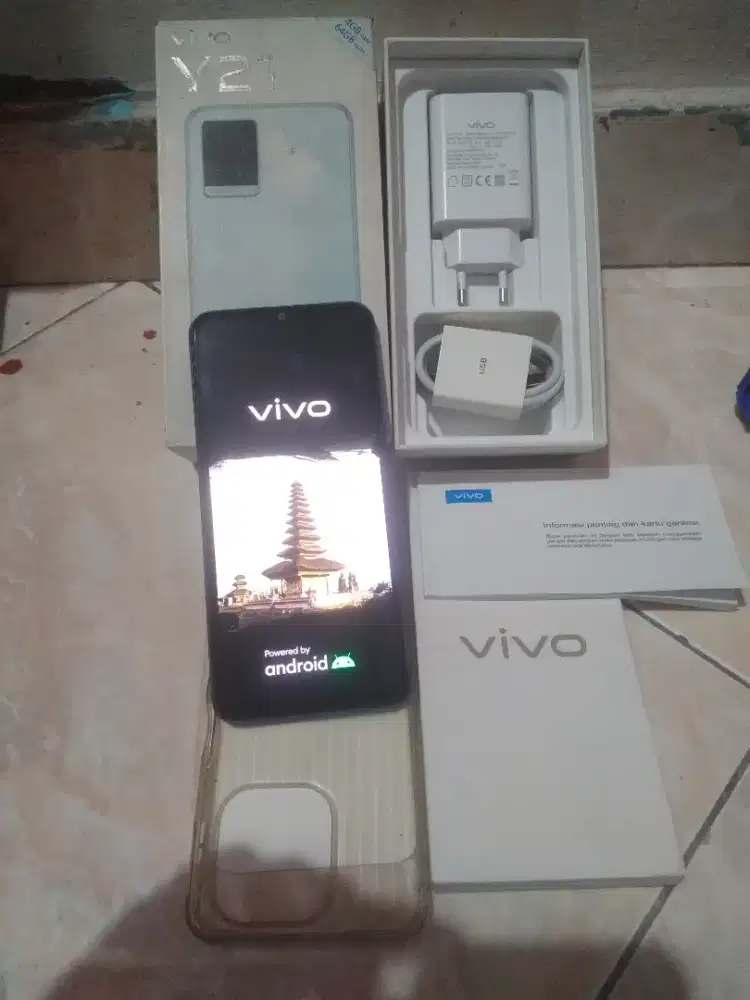 Vivo y21 resmi fulsset ram 4+1/64