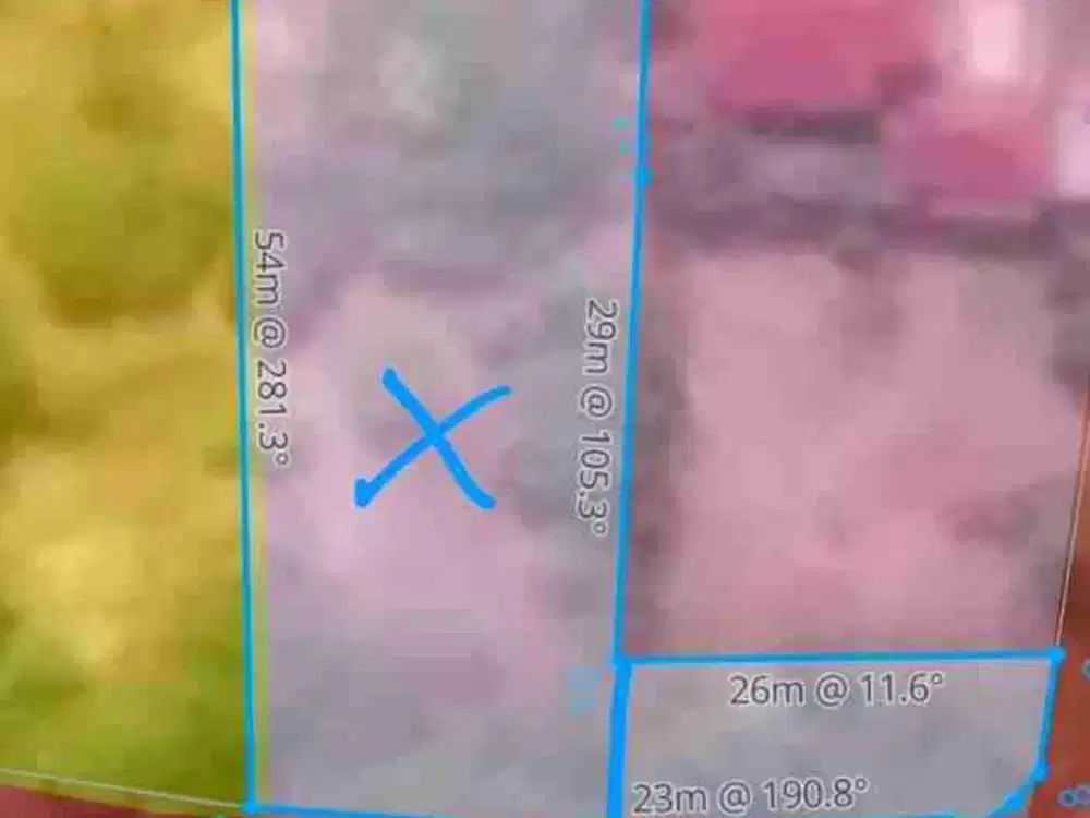 Kawasan Strategis 5 Menit Pantai Pandawa 1300m² SHM Lengkap