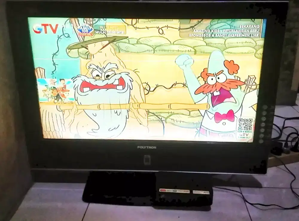 TV LED 32 INC POLYTRON Apa Adanya Saja & Msh Layak Nonton BE-KUT