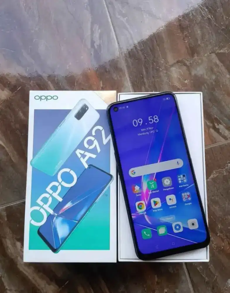 Oppo A92 ram 8/128 fullset ori
