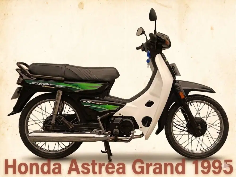Honda Astrea Grand 1995 kondisi baik surat lengkap pajak hidup