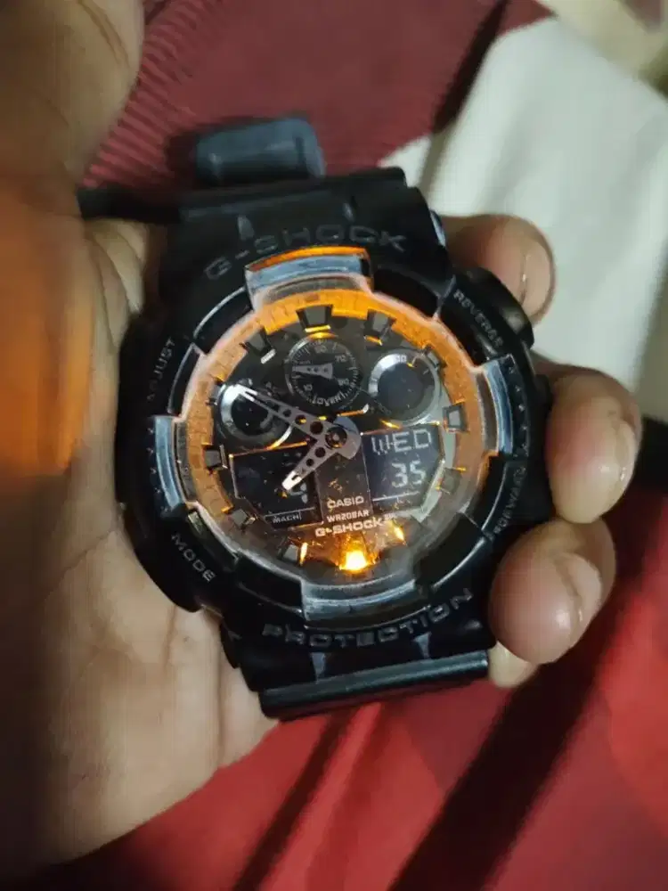 G shock GA 100 black