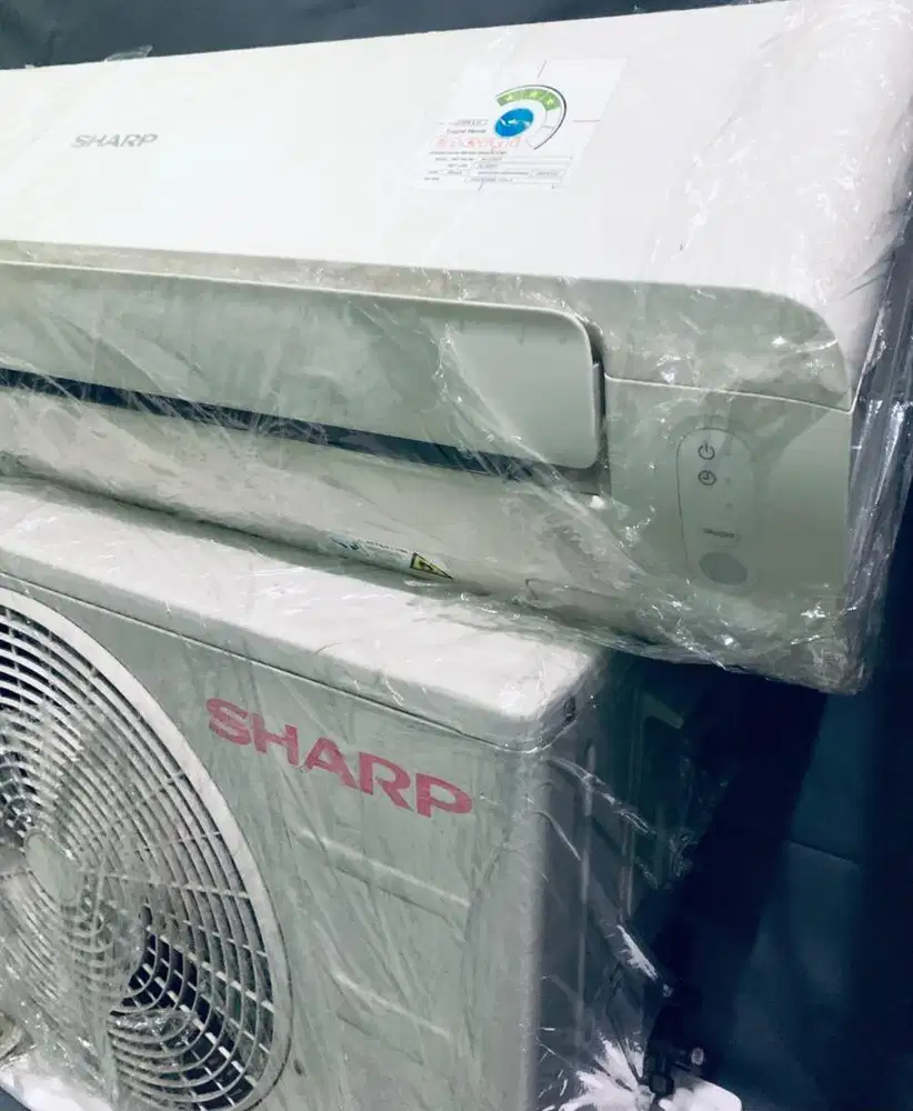 AC BARU 8 BULAN SHARP 1/2 PK LOWWAT HEMAT LISTRIK