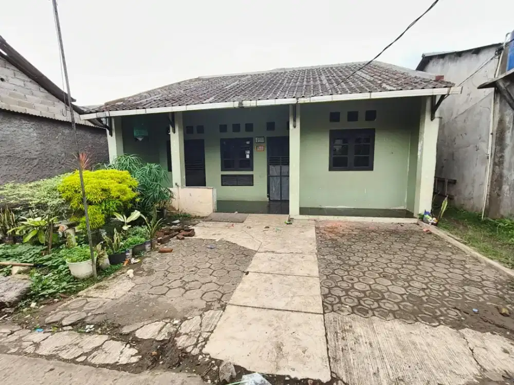 Rumah second dijual 140m²(650jt) Pekapuran Cimanggis Depok