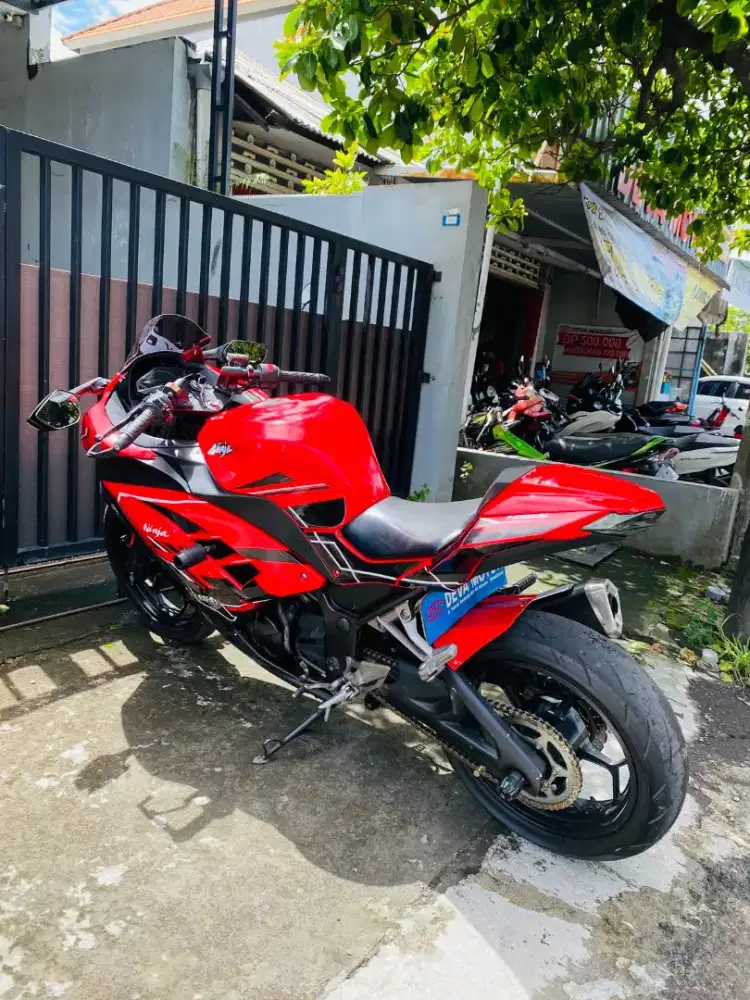 Ninja 250 th 2016 merah Deva motor