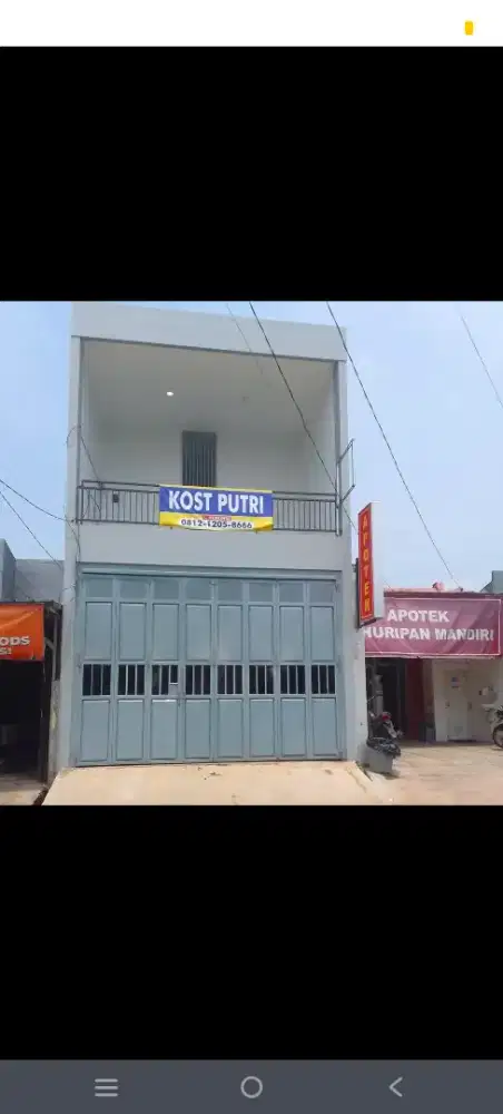 Jual Butuh Kosan Bangunan Baru strategis Grand Kahuripan Klapanunggal