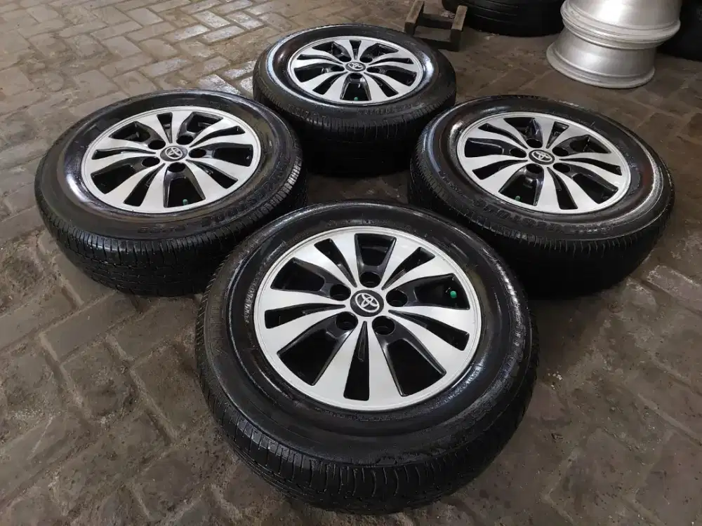 Velg Ban 88% Ori Innova R15 Hilux Granmax Luxio APV Carry Camry Nav1