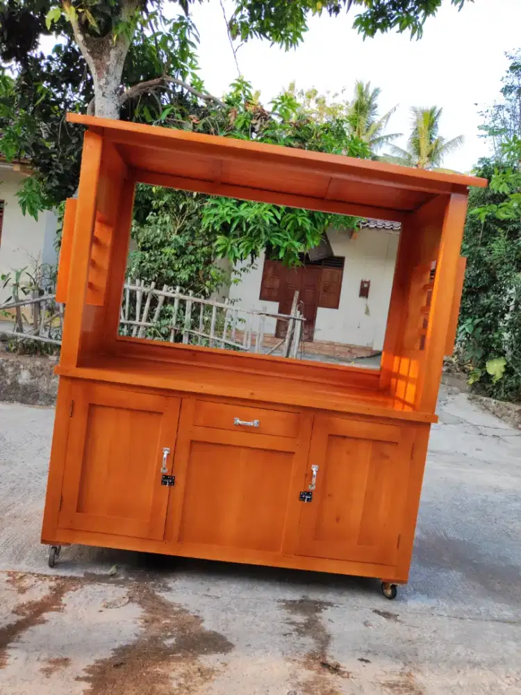 Gerobak Murah Berkualitas, Gerobak Bakso Mie Ayam Sate Bubur Soto dlL