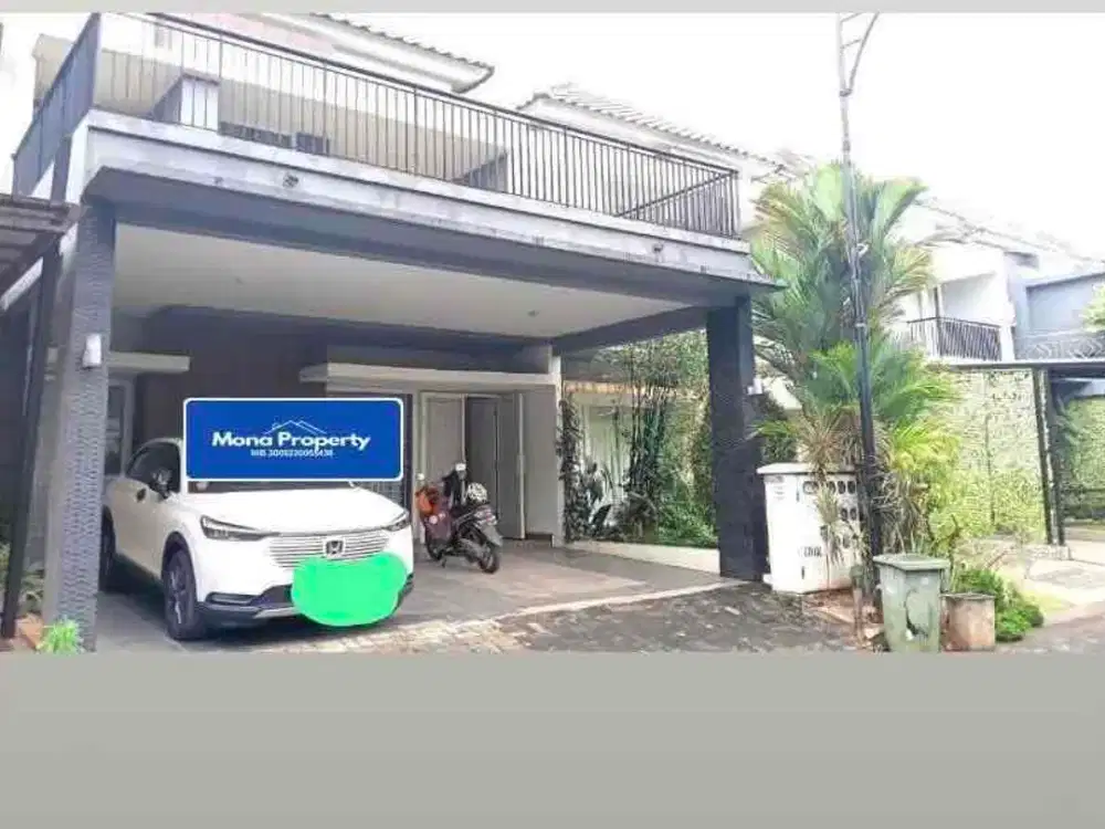 Disewakan Rumah Rapih Siap Huni Raffles Hills Cibubur