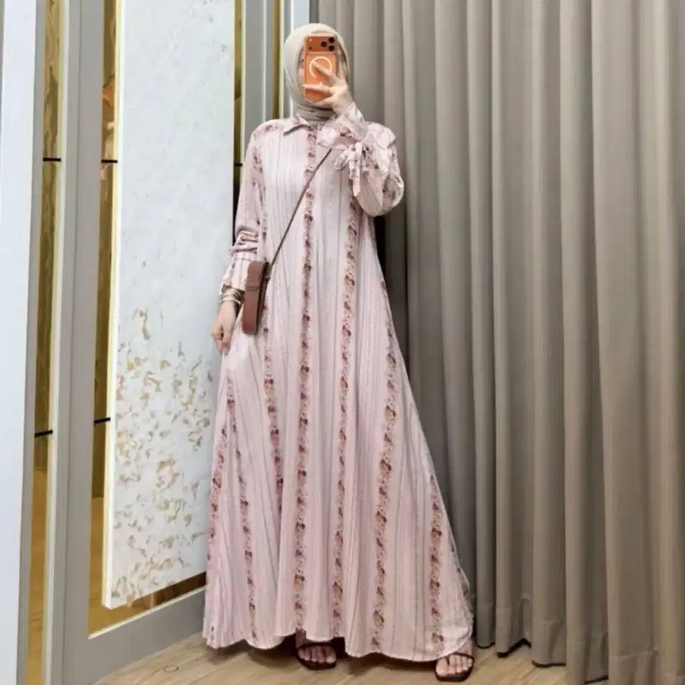 Gamis rayon diamond Dawiyah
