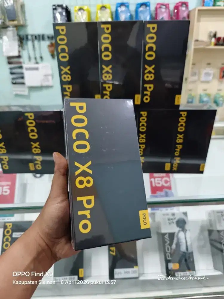 POCO X8 PRO 5G 12/512 NEW SEGEL PROMO TERMURAH